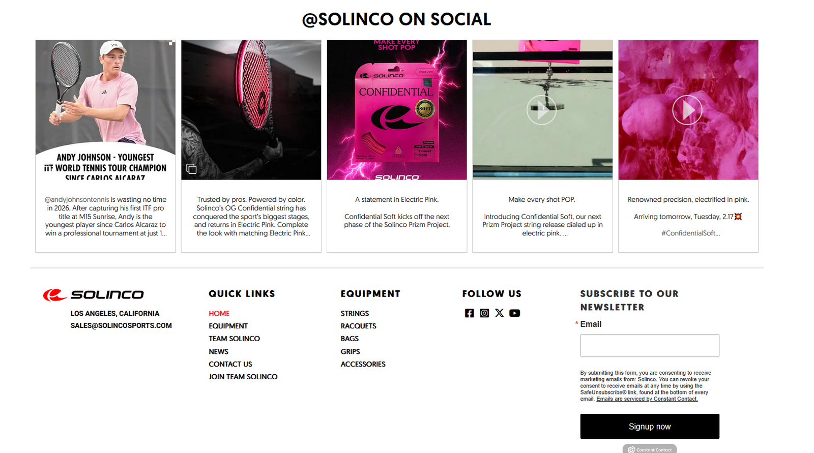 Solinco screenshot 1